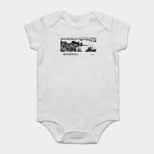 Minnesota USA Baby Bodysuit